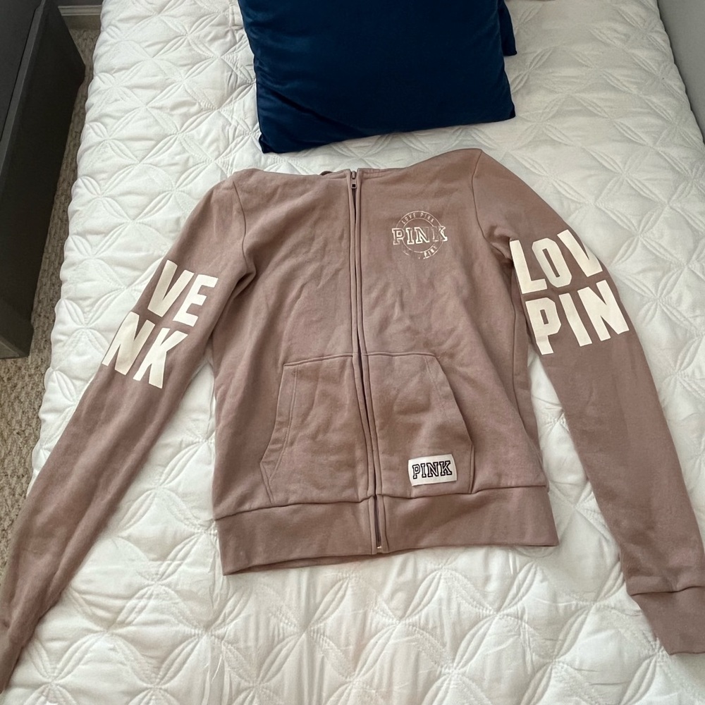 PINK Zip-up Hoodie